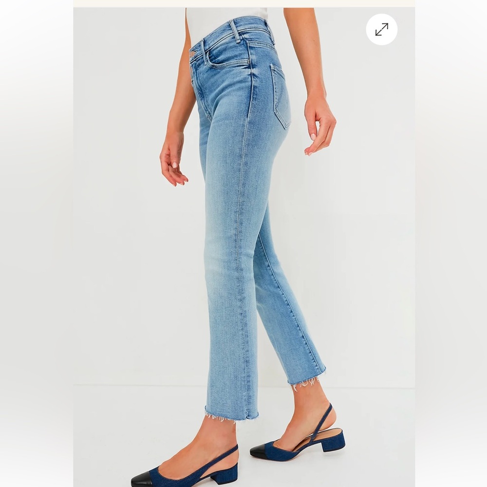 Mother Jeans The Hustler Ankle Fray